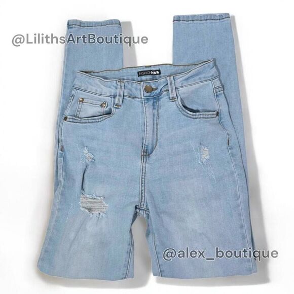 Fashion Nova Skinny Jeans(A039)-Size 5/26 for Women - Picture 2 of 10